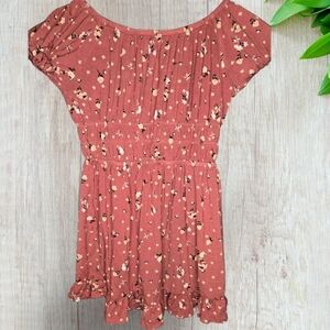 Floral Off-Shoulder Dress